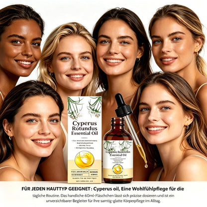 Cyperus Rotundus Oil Zur Haarentfernung, Cyperus Rotundus Öl Reduziert Eingewachsene Haare Nach Der Rasur, Natürliches Körper & Gesicht Hair Removal Cyperus Oil, Leichtes & Sanfte Körperpflege, 2PCS